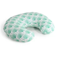 The Peanutshell Boho Botanical Nursing Pillow