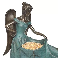 Roman 20in Angel Bird Bath