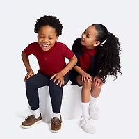 IZOD Little & Big Boys Short Sleeve Wrinkle Resistant Moisture Wicking Polo Shirt