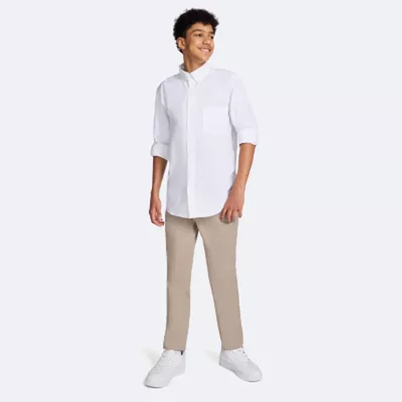 IZOD Mens Long Sleeve Button-Down Shirt