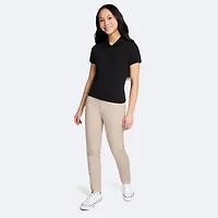 IZOD Juniors Womens Short Sleeve Polo Shirt