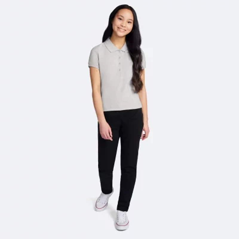 IZOD Womens Juniors Skinny Flat Front Pant