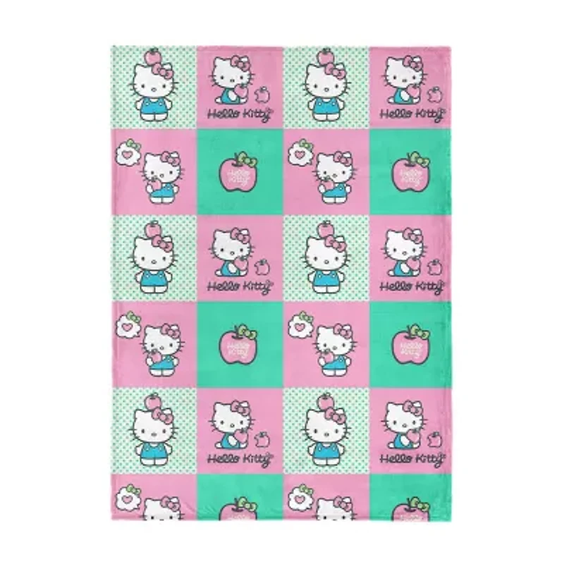 Northwest Hello Kitty Apple Boxes 50x70 Hello Kitty Lightweight Throw