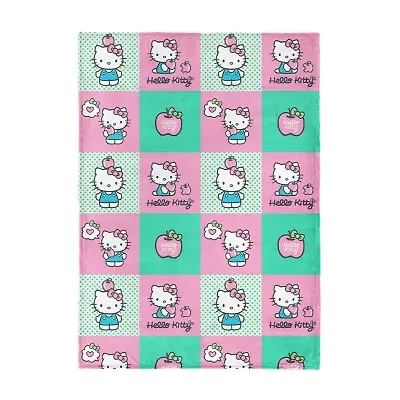 Northwest Hello Kitty Apple Boxes 50x70 Hello Kitty Lightweight Throw