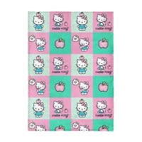 Northwest Hello Kitty Apple Boxes 50x70 Hello Kitty Lightweight Throw