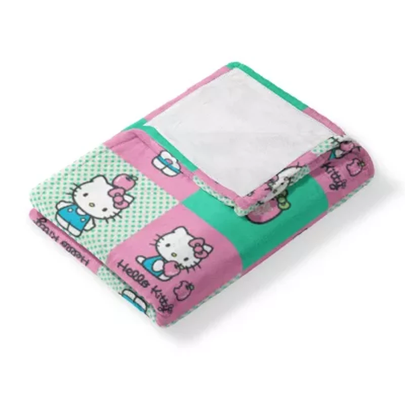 Northwest Hello Kitty Apple Boxes 50x70 Hello Kitty Lightweight Throw