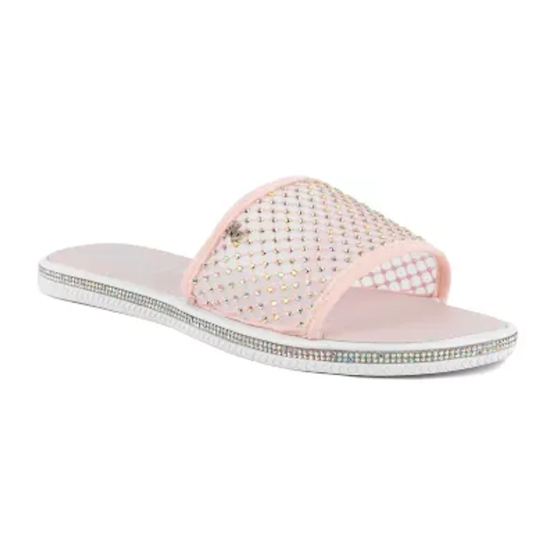 Juicy Couture Womens Yogurt Slide Sandals