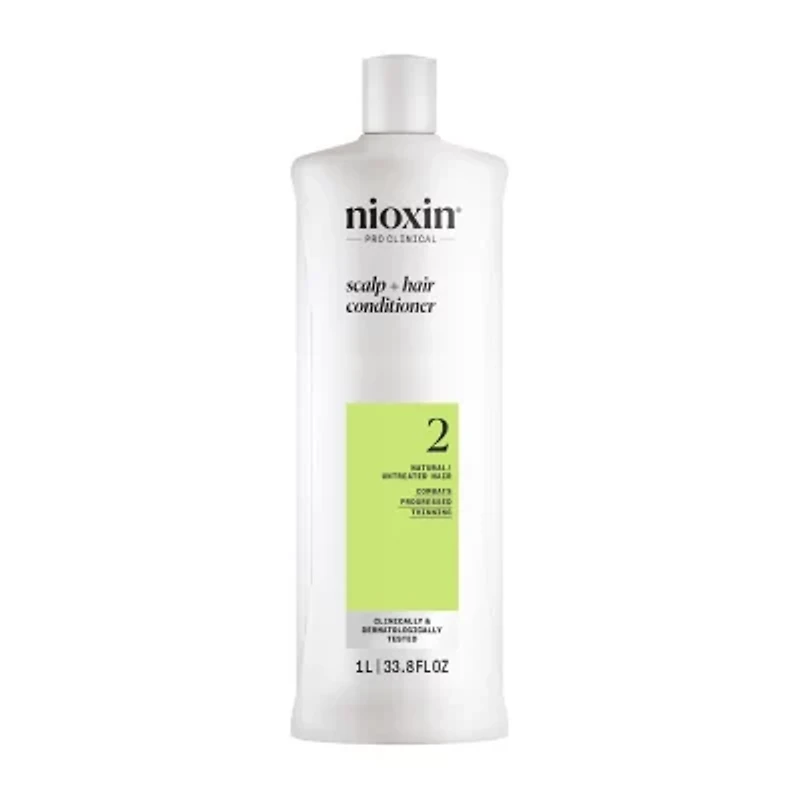 Nioxin System 2 Scalp Care + Hair Conditioner 33.8 oz.