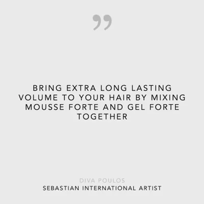 Sebastian® Mousse Forte - 7 oz.