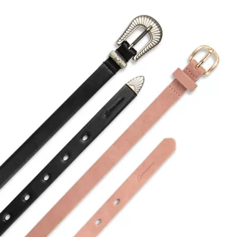 JS Jessica Simpson 75 2 Pack Womens Belt