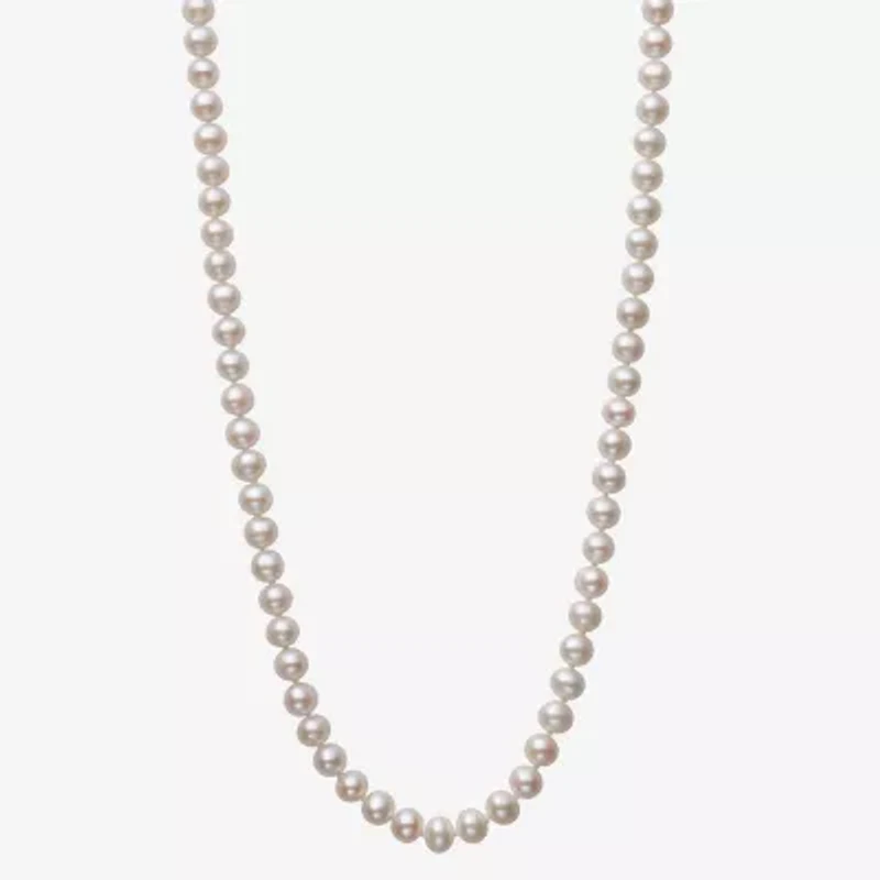 Sofia Womens White 18 Inch Strand Necklace