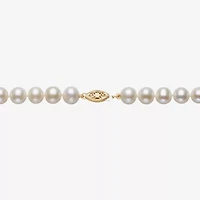 Sofia Womens White Strand Necklace