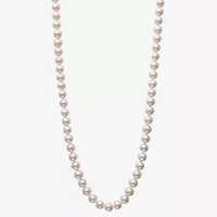 Sofia Womens White Strand Necklace
