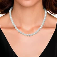 Sofia Womens White Strand Necklace
