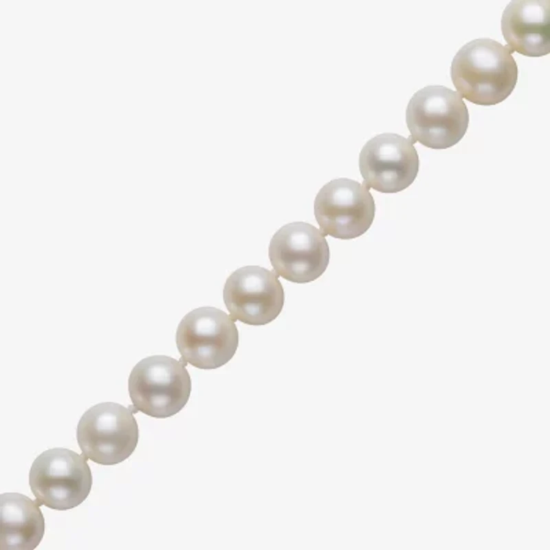 Sofia Womens White Strand Necklace