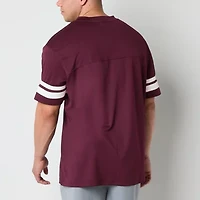 Xersion Mesh Mens V Neck Short Sleeve Quick Dry Active Big and Tall T-Shirt