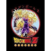 Novelty Mens Crew Neck Short Sleeve Relaxed Fit Dragon Ball Z Graphic T-Shirt