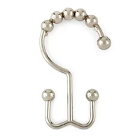 Maytex Mills Double Ball Glilde Shower Curtain Hooks