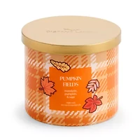 Distant Lands Pumpkin Fields 3-Wick Scented Jar Candle