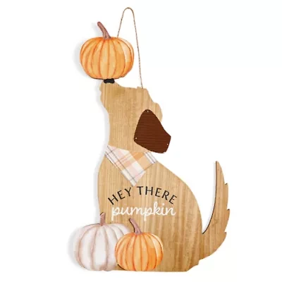 Linden Street Dog Thanksgiving Porch Sign