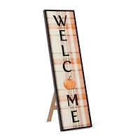 Linden Street Welcome Thanksgiving Porch Sign