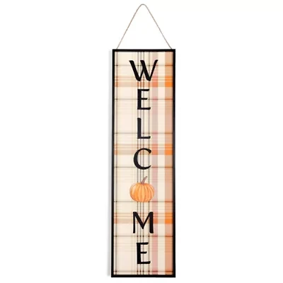 Linden Street Welcome Thanksgiving Porch Sign
