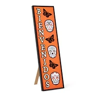 Layerings Day Of The Dead bienvenidos Halloween Porch Sign