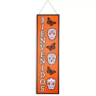 Layerings Day Of The Dead bienvenidos Halloween Porch Sign