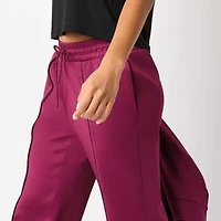 Xersion Womens Mid Rise Moisture Wicking Knit Straight Track Pant