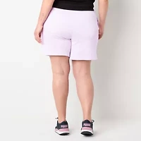 PUMA Womens High Rise Plus Active Pull-On Short