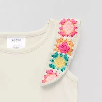 Okie Dokie Baby Girls Sleeveless Romper