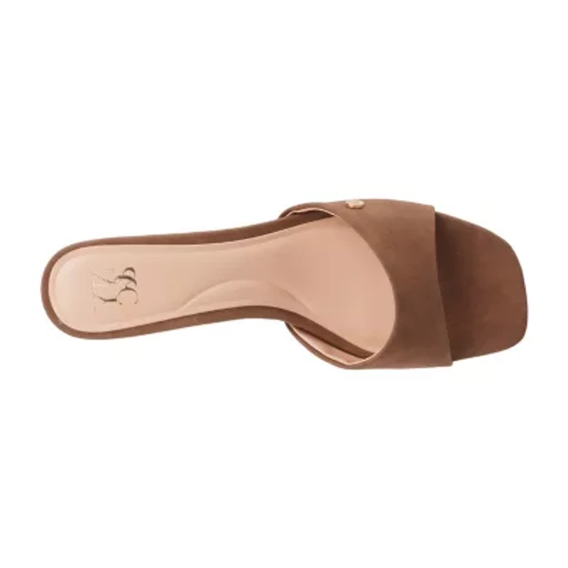 New York & Company Womens Gaia Slide Sandals