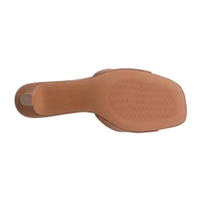 New York & Company Womens Gaia Slide Sandals