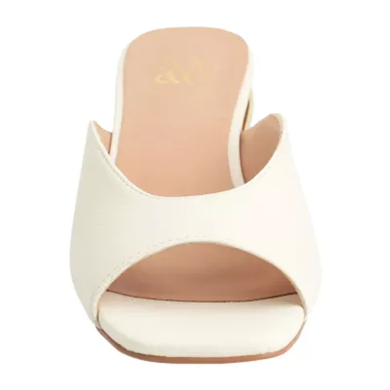 New York & Company Womens Malany Slide Sandals