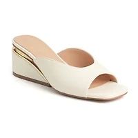 New York & Company Womens Malany Slide Sandals