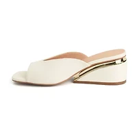 New York & Company Womens Malany Slide Sandals