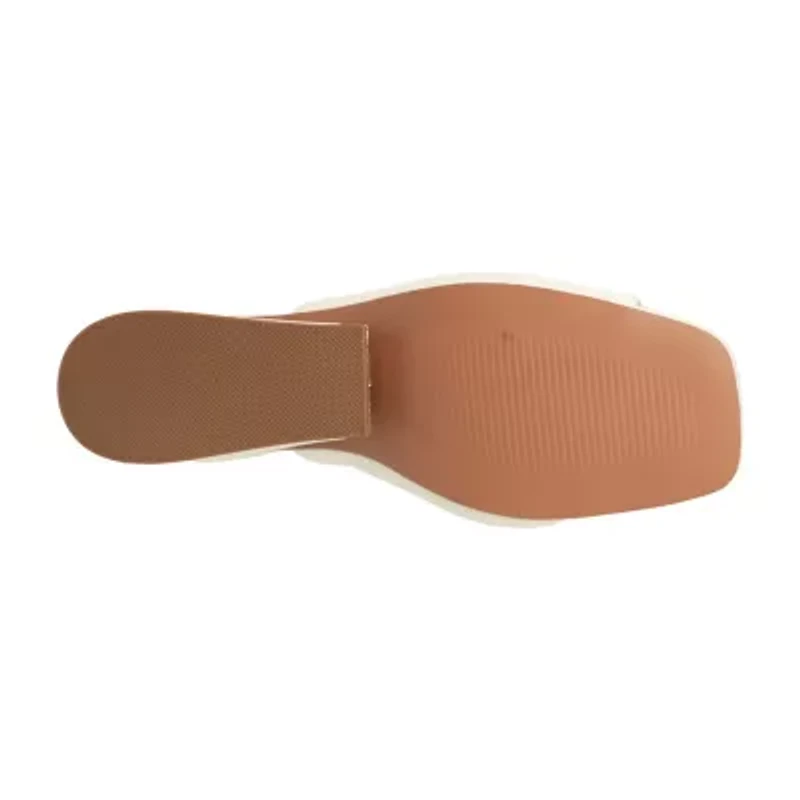 New York & Company Womens Malany Slide Sandals
