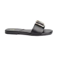 New York & Company Womens Wenda Slide Sandals