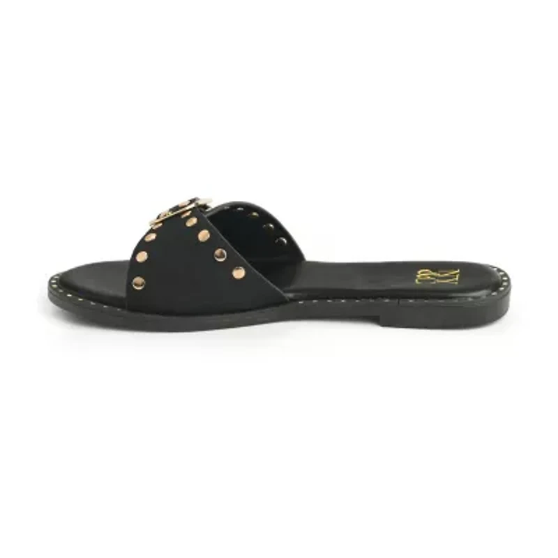 New York & Company Womens Westly Slide Sandals