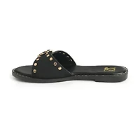 New York & Company Womens Westly Slide Sandals