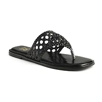 New York & Company Womens Phillipa Slide Sandals