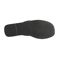 New York & Company Womens Phillipa Slide Sandals