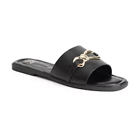New York & Company Womens Rayla Slide Sandals