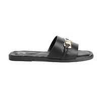 New York & Company Womens Rayla Slide Sandals