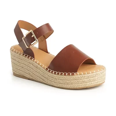 New York & Company Womens Elandra Strap Sandals