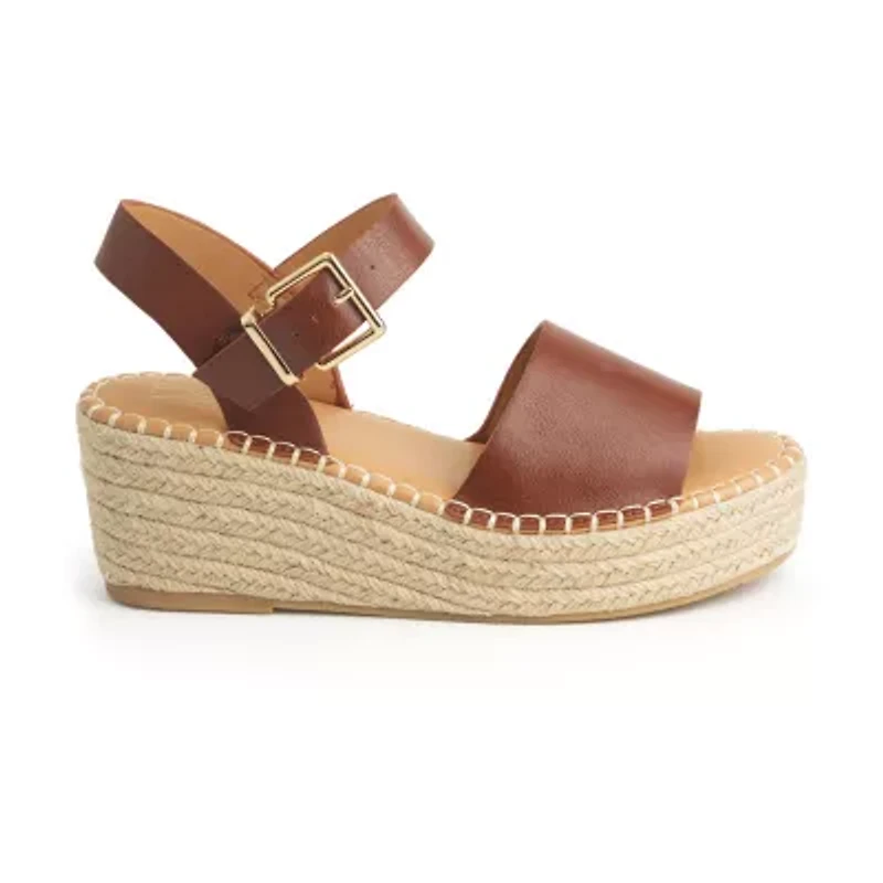 New York & Company Womens Elandra Strap Sandals