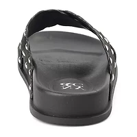 New York & Company Womens Barnett Slide Sandals
