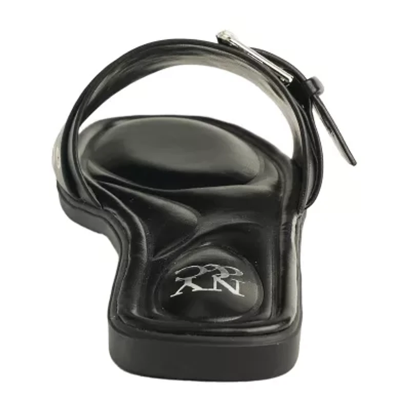 New York & Company Womens Rey Slide Sandals