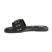 New York & Company Womens Rey Slide Sandals