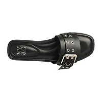 New York & Company Womens Rey Slide Sandals